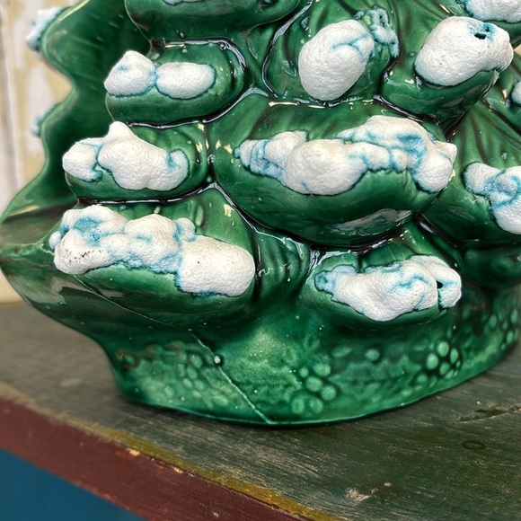 Vintage ceramic tree napkin holder - Picture 6 of 8